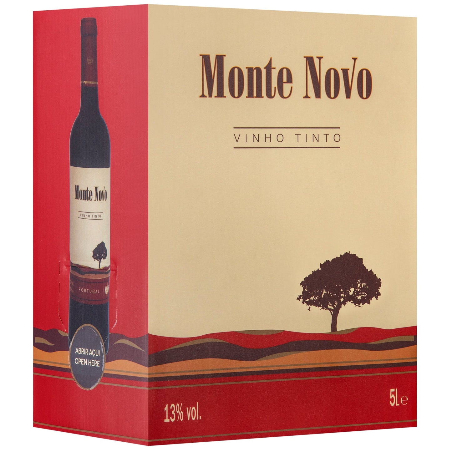Monte Novo Alentejo Vinho Tinto BIB 5L (Tinto)